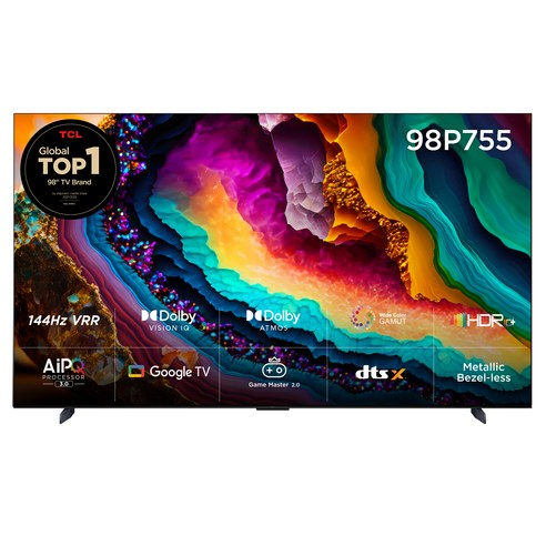 tcl 98인치 tv 추천 순위 TCL 4K UHD LED 안드로이드12 TV 베스트 제품